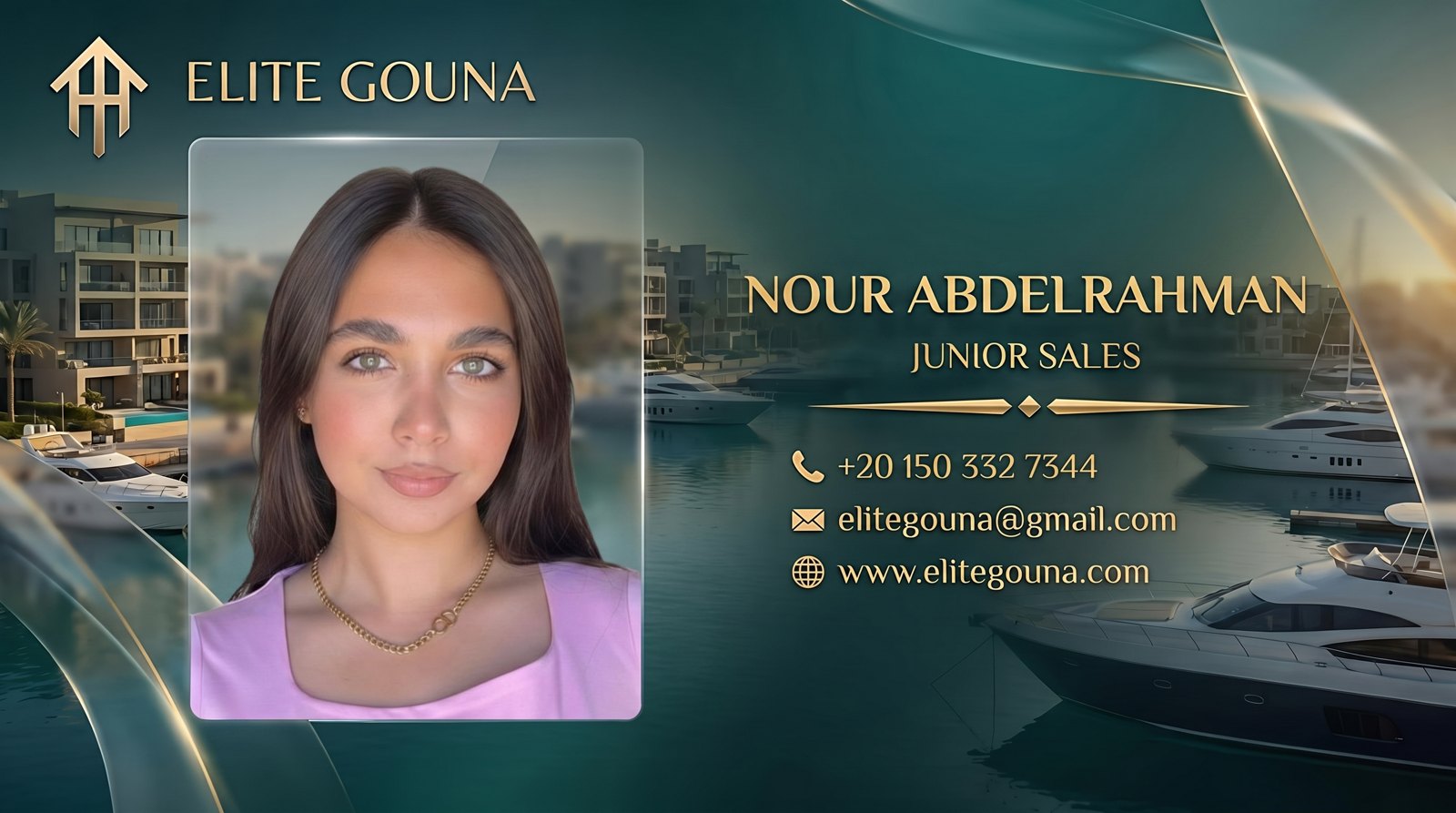 Nour Abdelrahman — Junior Sales