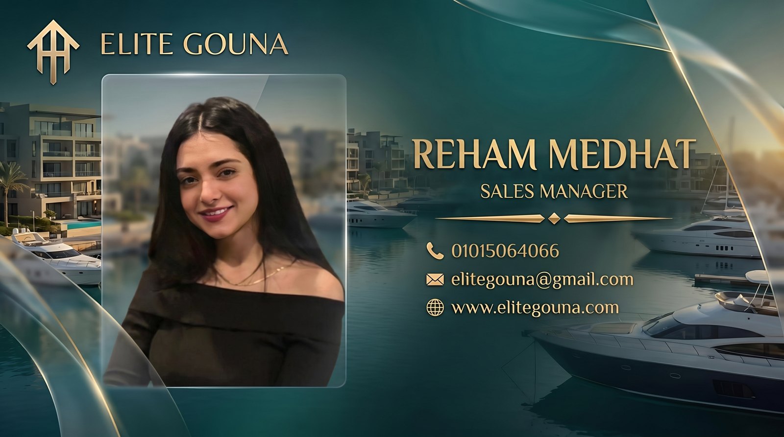 Reham Medhat — Sales Manager