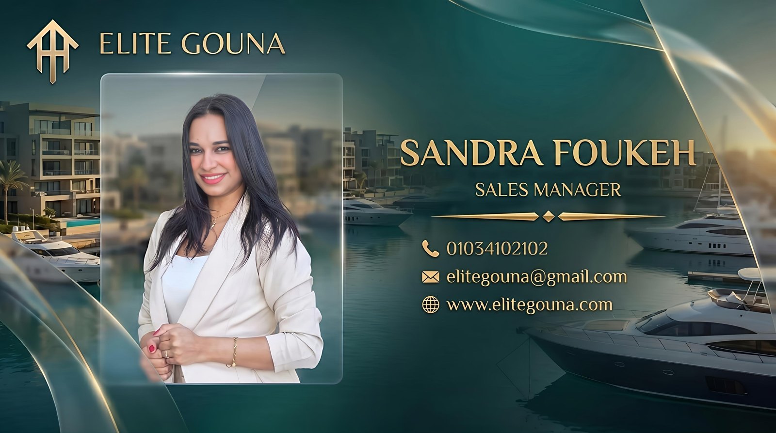Sandra Foukeh — Sales Manager